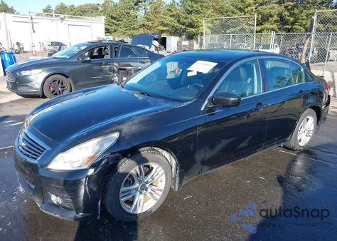 2012 Infiniti G37 Journey from USA, damaged, VIN JN1CV6AP5CM933874